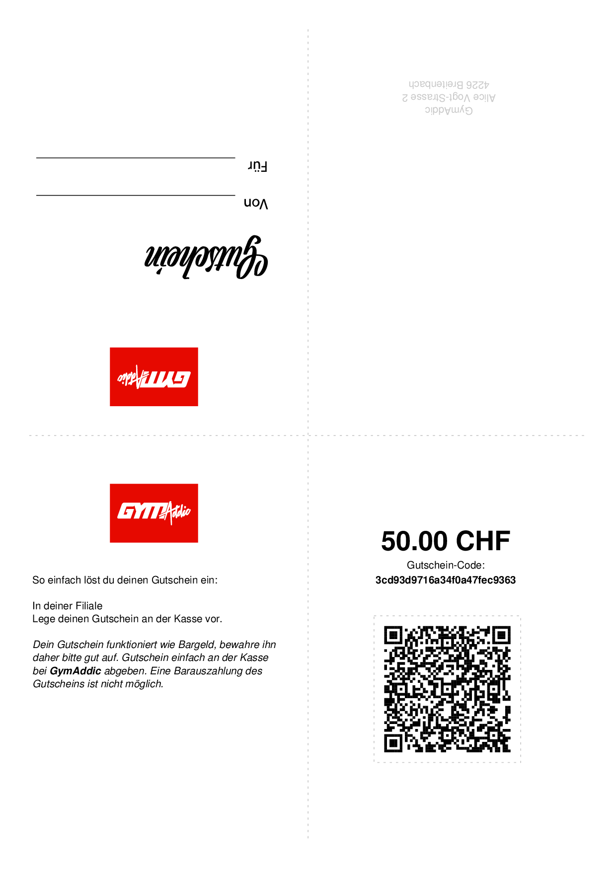 Von..Für..